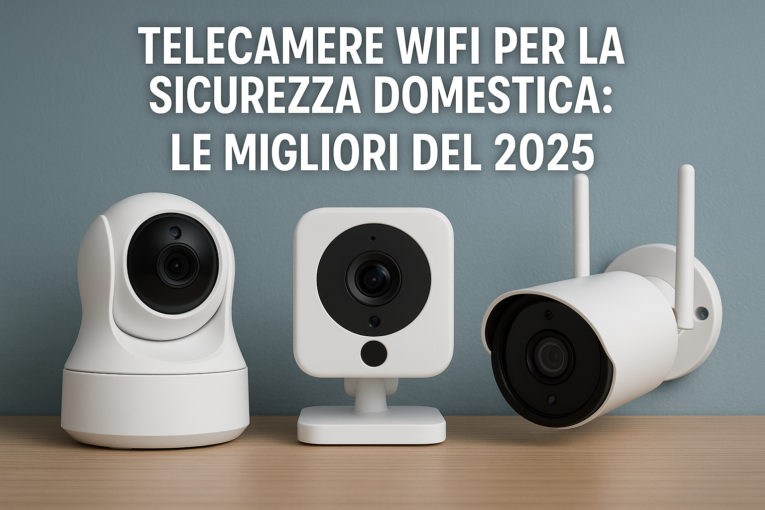 Telecamere WiFi per la sicurezza domestica: le migliori del 2025